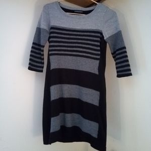 Cynthia Rowley Wool Striped Dress